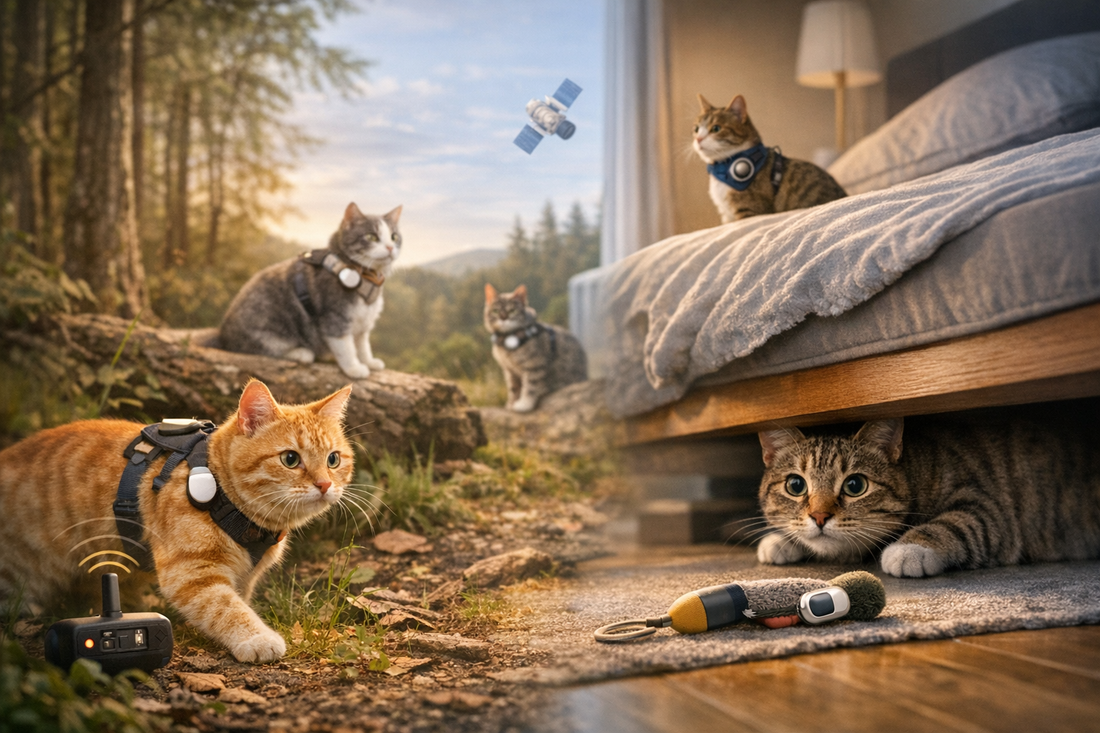 Cat tracking solutions for collar-averse cats