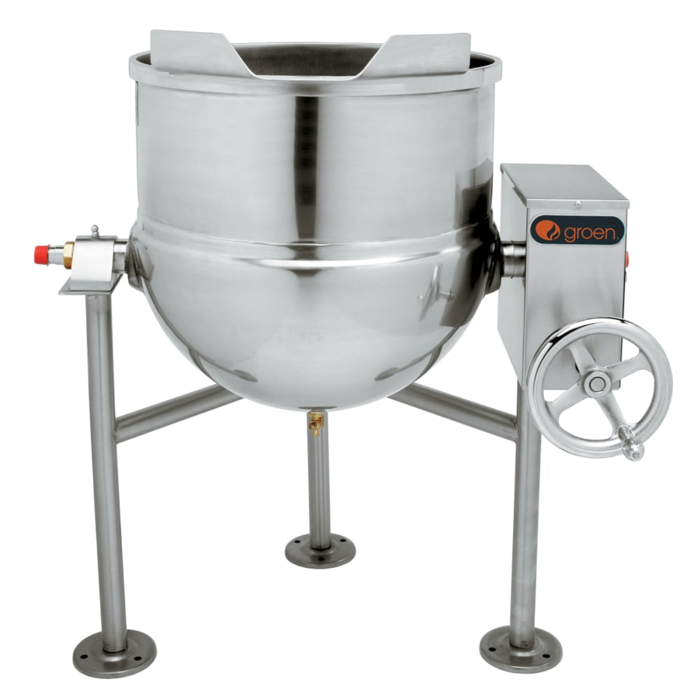 Globe  Groen Direct Steam 80-Gallon Kettle/Cooker Mixer - 1.7 kW - GRDL80TA3