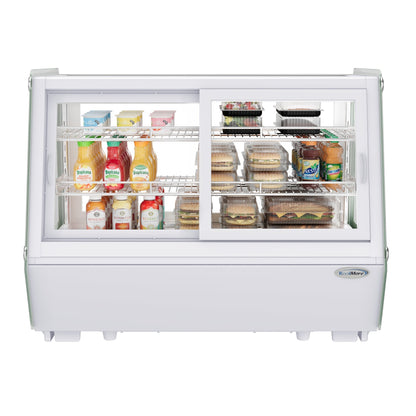 KOOLMORE CDC165WH 35 in. Self-Service Countertop Display Refrigerator in White (CDC-165-WH) - CDC165WH