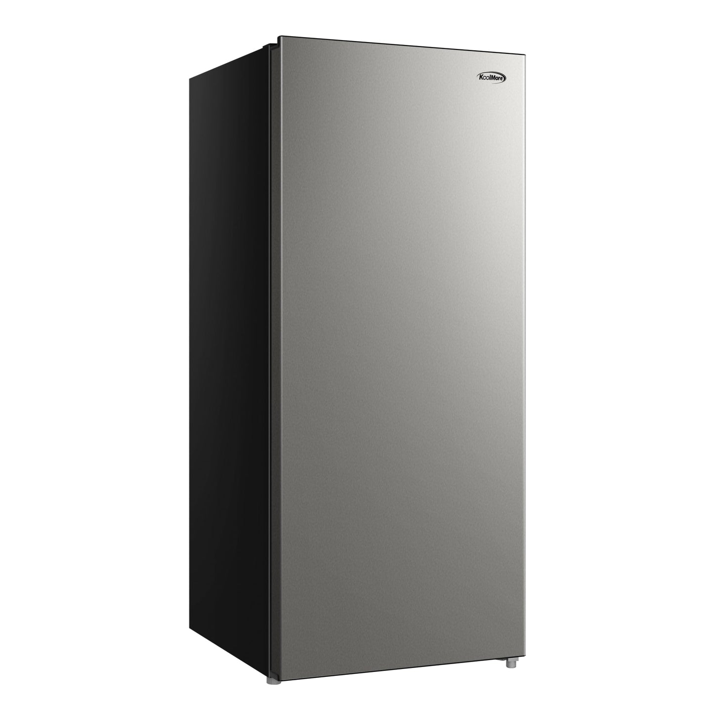 KOOLMORE 7 Cu. Ft. Garage Ready Convertible Upright Manual Defrost Freezer/Refrigerator in Stainless Steel  - KM-RUF-7S-SS