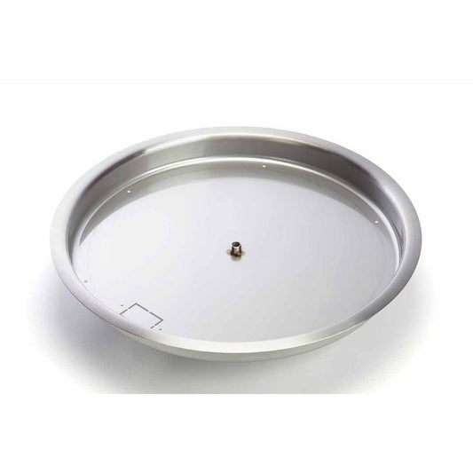31" High Capacity Stainless Steel Burner Pan - 570-31HC