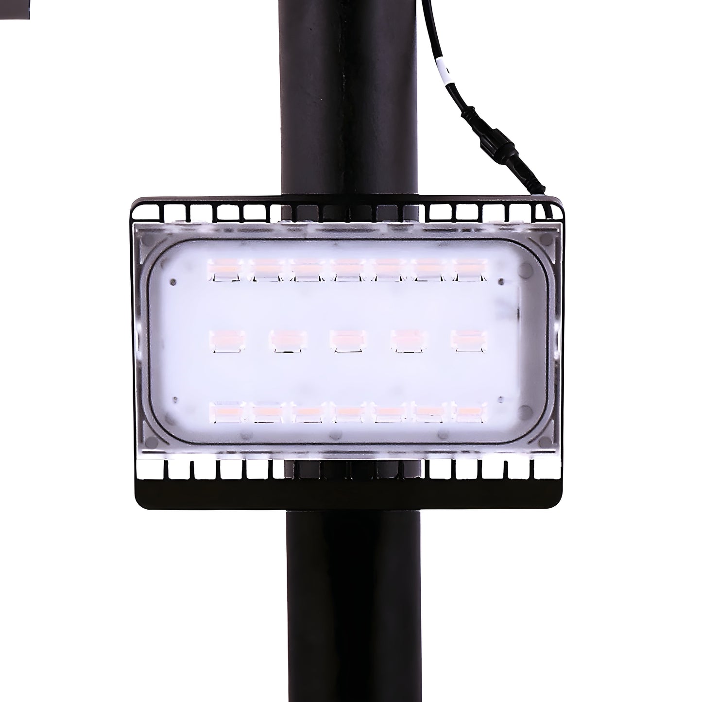 AVS Energy Solar LED Flood Light 50 Watt 7000 Lumens 5000K  - AVS-BLK-50W