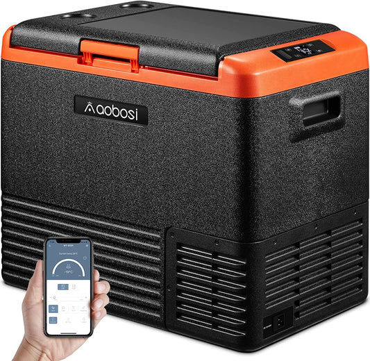 AOBOSI 12 Volt Car Refrigerator Single Zone 53qt/50L - CL50