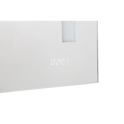 Aquadom Signature Royale 24" x 36" Rectangle Right Hinged Medicine Cabinet With Lighting, Defogger, Integrated LED 3X Magnifying Mirror And Electrical Outlet with USB - SR-2436R-N