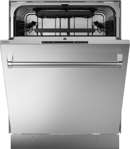 Asko 50 Series 24 Inch Stainless XXL Tub Dishwasher with Tubular Handle - DBI565THXXLS