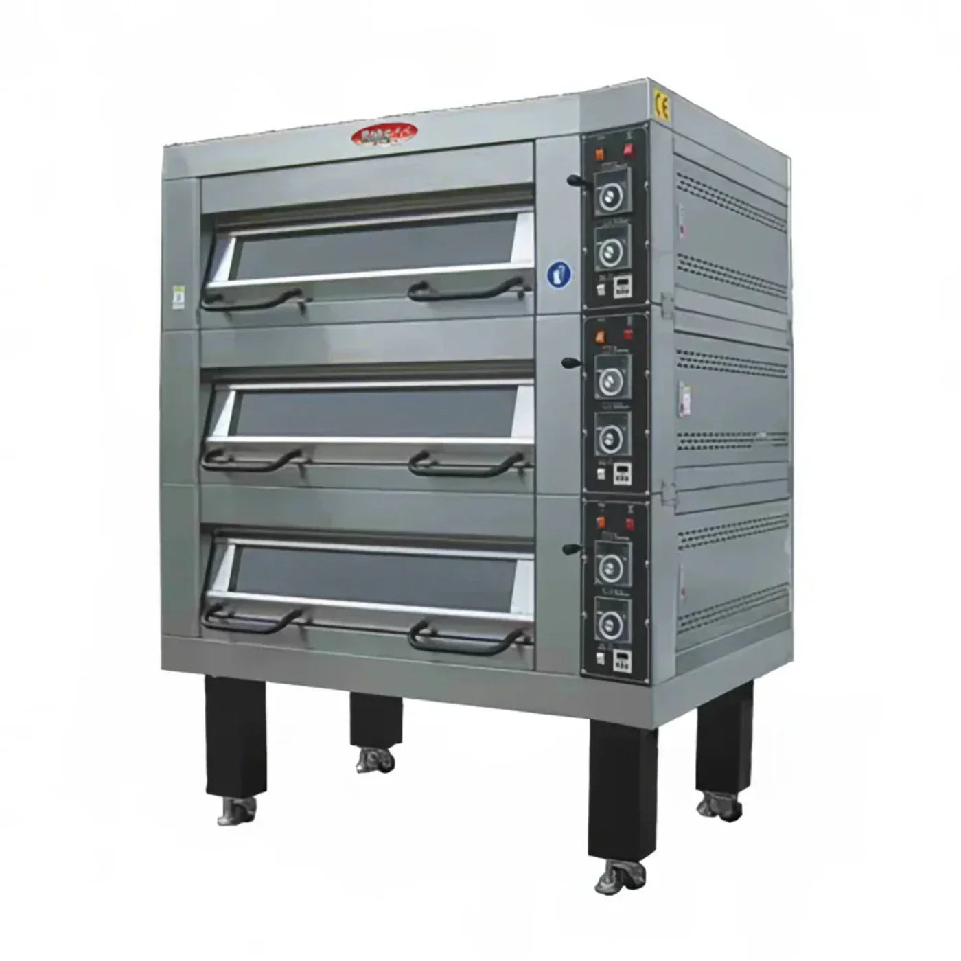 BakeMax 47" One Deck Electric Oven, Accommodates (1) 18" X 26" Pan, 220/60/3 - BMSD001