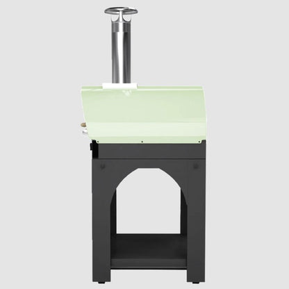Belforno Portable Piccolo Gas-Fired Pizza Oven - Pistachio Side