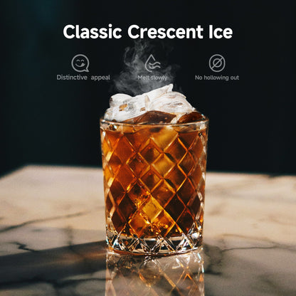 Euhomy Moon SE Crescent Commercial Ice Machine - CIM009
