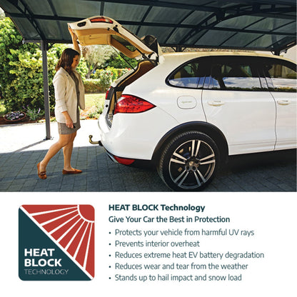 Palram - Canopia | Arcadia Alpine RV Carport 12x42x11.5 ft - HG9129