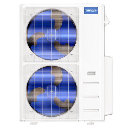 MRCOOL DIY 5th Gen Mini Split - 5-Zone 55,000 BTU Ductless Air Conditioner and Heat Pump Condenser with 12K + 12K + 12K + 6K + 6K Ceiling Cassette Air Handlers