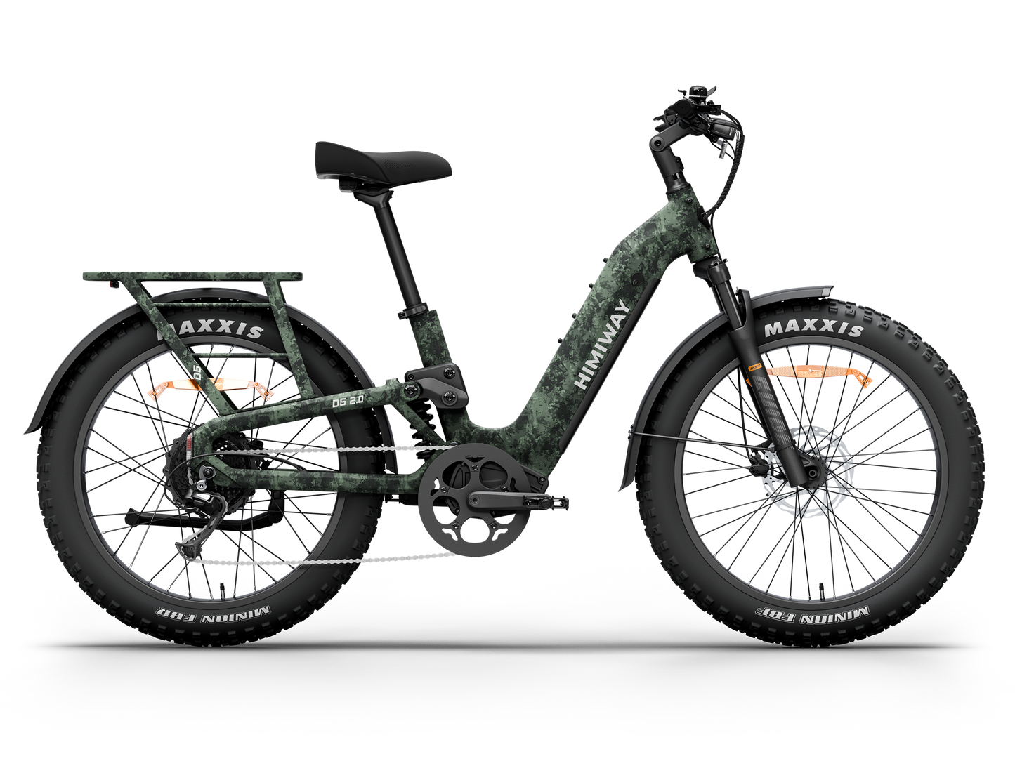 Himiway D5<sup> 2.0</sup> Series eBike - HMW-D5-ST-GY-US-2.0