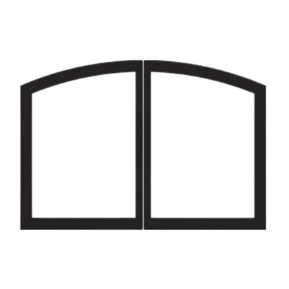 Empire - Door Sets for Breckenridge Select Vent Free Fireboxes - VBR32GMBL,