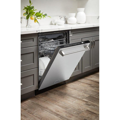 Thor Kitchen Appliance Package - 48 in. Propane Gas Range, Range Hood, Refrigerator, Dishwasher, Wine Cooler, AP-LRG4807ULP-4