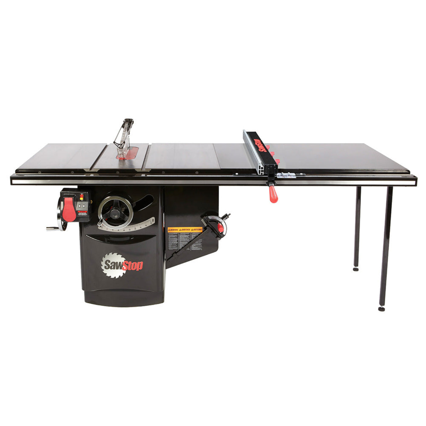 SawStop 5HP, 3ph, 230v Industrial Cabinet Saw w/52" T-Glide Advance Fence, Rails & Extension Table - ICS53230-ATGI52