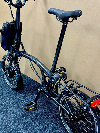 Brompton Pre-Owned P Line 4-Speed Electric Black Metallic
