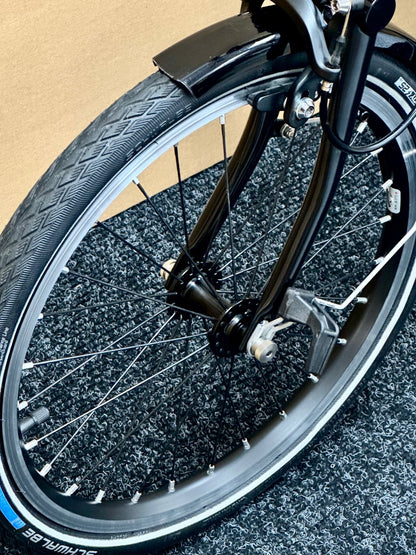Brompton Pre-Owned Superlight High-HB 6-Speed Flame Lacquer