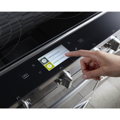 WHIRLPOOL 5.8 cu. ft. Smart Slide-in Gas Range with Air Fry, when Connected White - WEG750H0HW