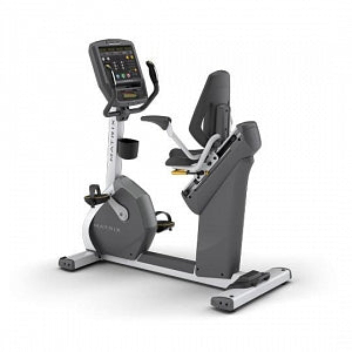 Johnson Health Tech Matrix R1xe Recumbent Cycle - Matrix R1x Recumbent Cycle Bike with Large LED Console - R1XE