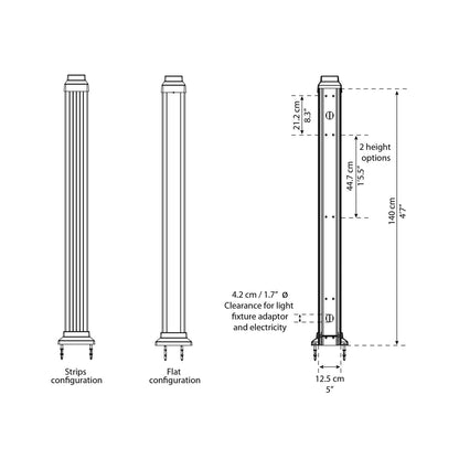 Palram - Canopia | Arcadia Alpine RV Carport 12x14x11.5 ft - HG9131