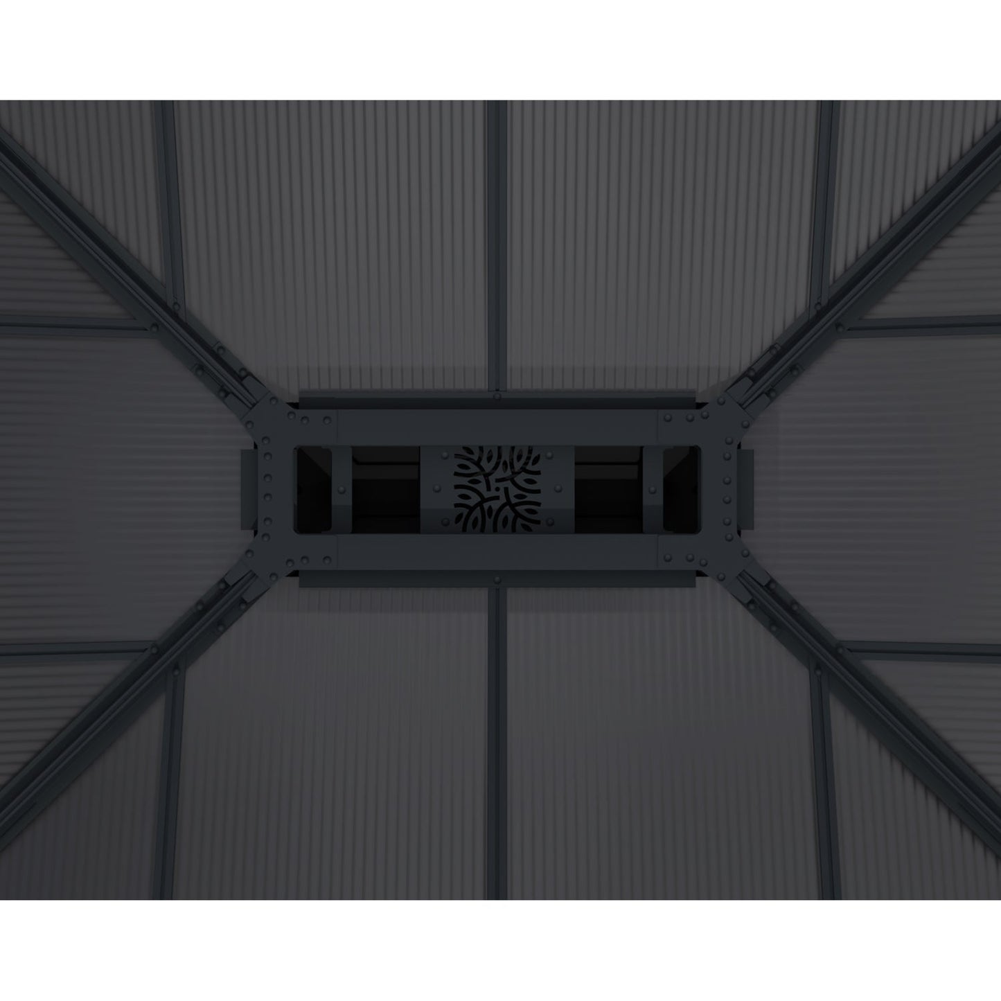 Palram - Canopia | Colorado Carport Kit - Grey Structure - HG9137