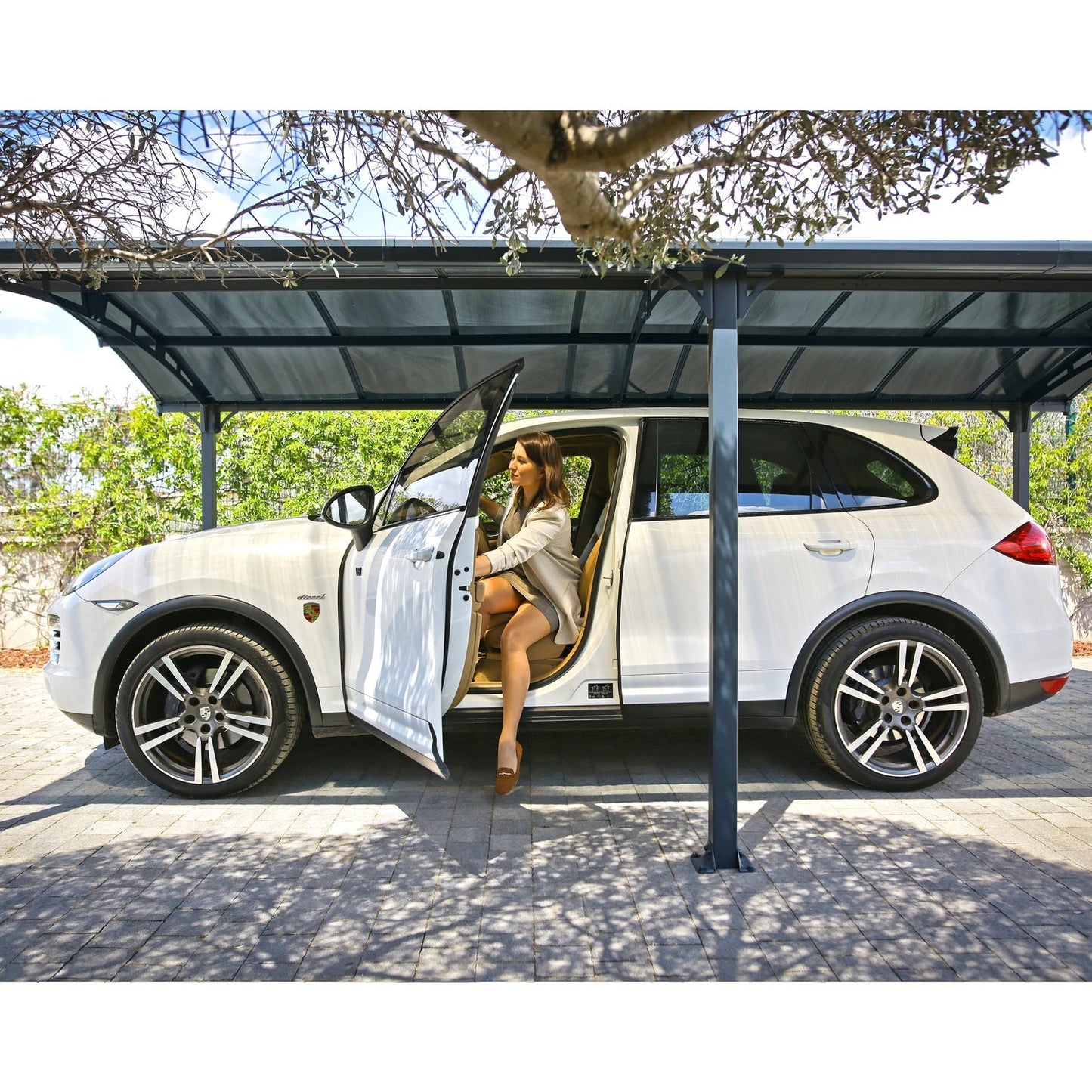Palram - Canopia | Arcadia 5000 Carport 12x42x8 ft - HG9123