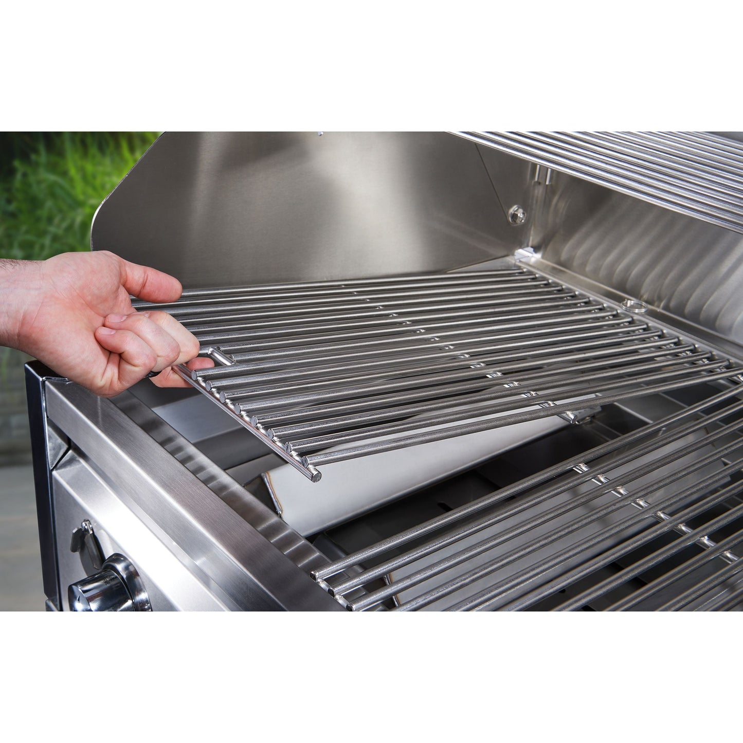 Crown Verity60" Mobile BBQ Grill with Roll Dome Package - Natural Gas -  CV-MCB-60RDP-NG