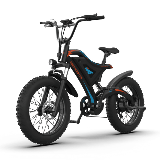 Aostirmotor S18-MINI 48V 500W Mini Fat Tire Electric Bike