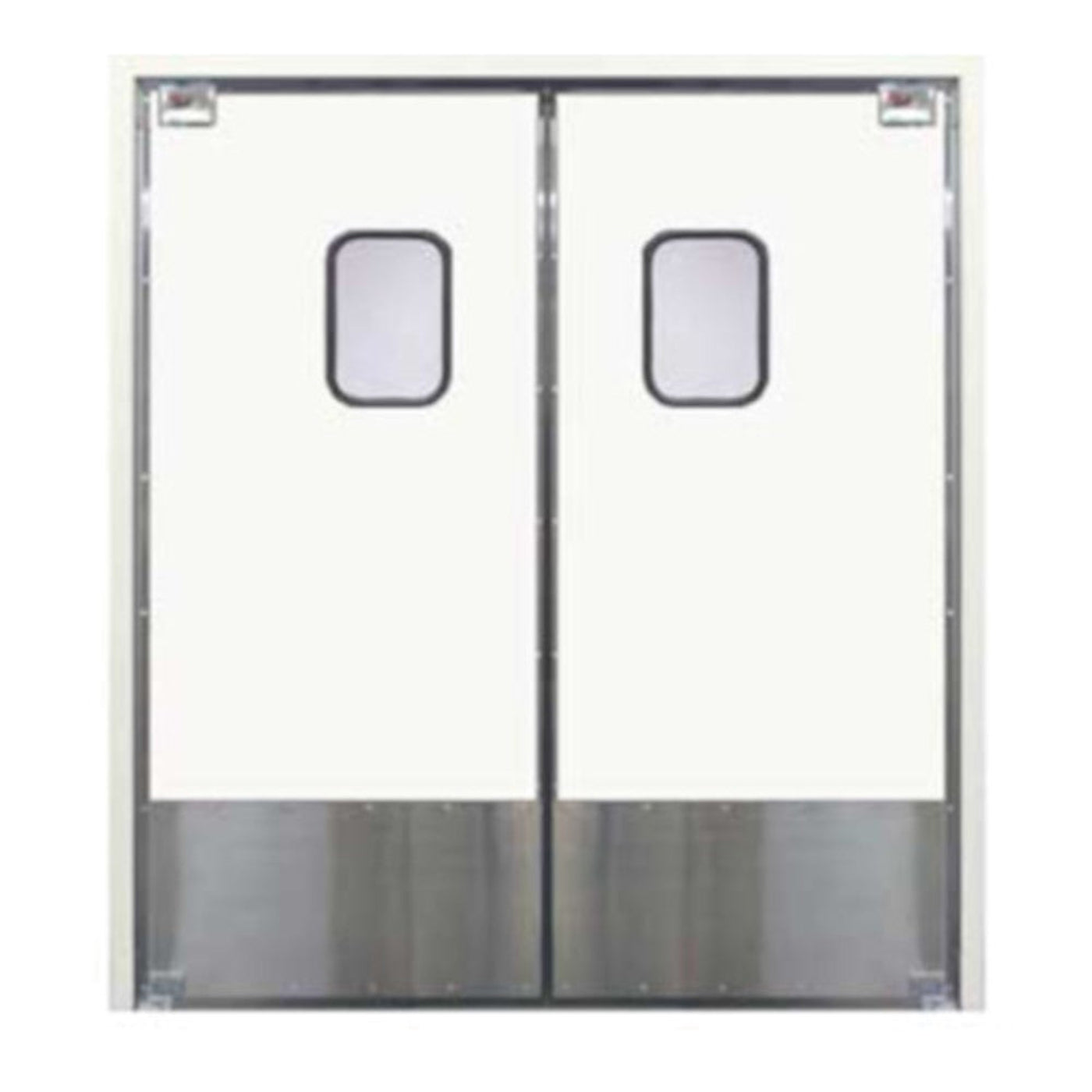 Curtron SPD-30-L-DBL-7884 78" x 84" Servie-Pro Series 30 Double Swing Door - CUSPD30LDBL7884