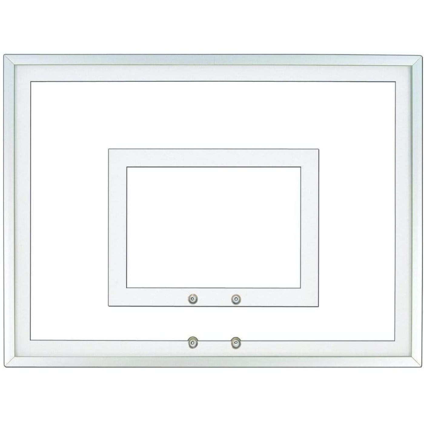 First Team 36" X 54" (1/2" Thick) Framed Acrylic Backboard FT215