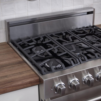 VIKING 30" Self-Cleaning Dual Fuel Range Viking 3 Series Black - RVDR33025BCSLP