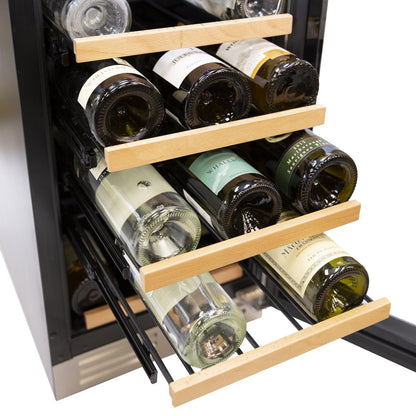 AVANTI Avanti 28 Bottle DESIGNER Series Wine Cooler in Stainless Steel - WCF281E3SS