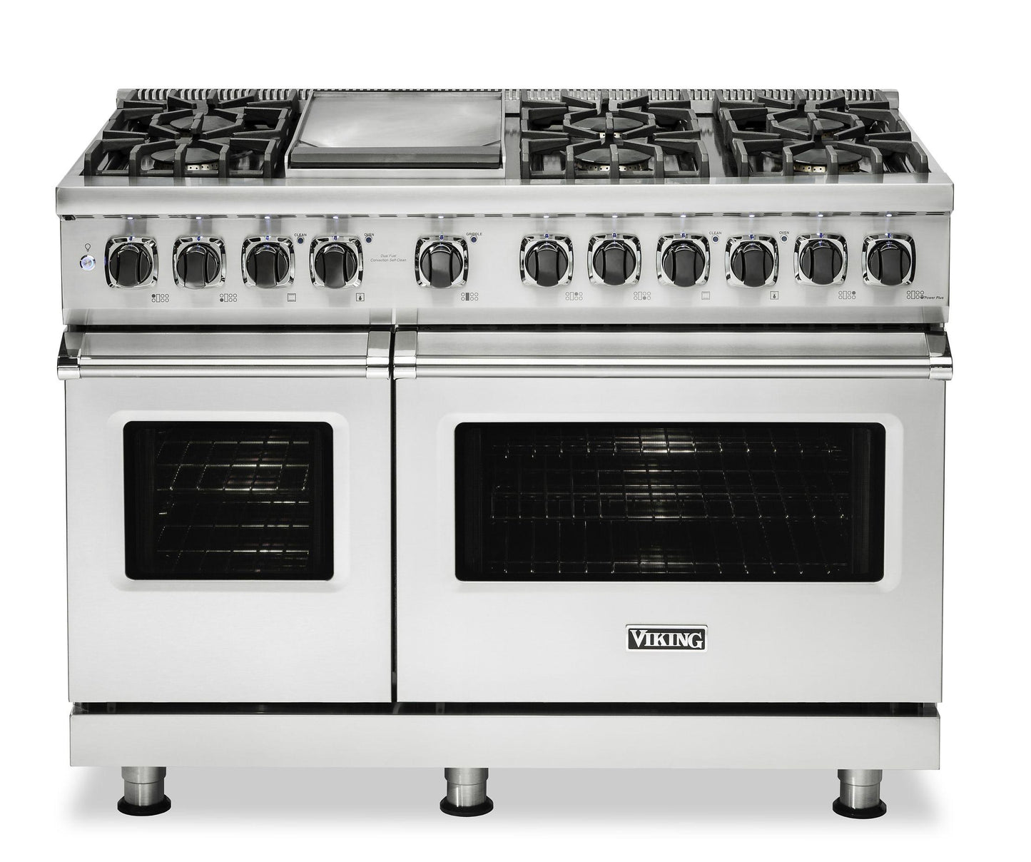 VIKING 48" Dual Fuel Range - VDR548 Viking 5 Series Gray - VDR5488BDG