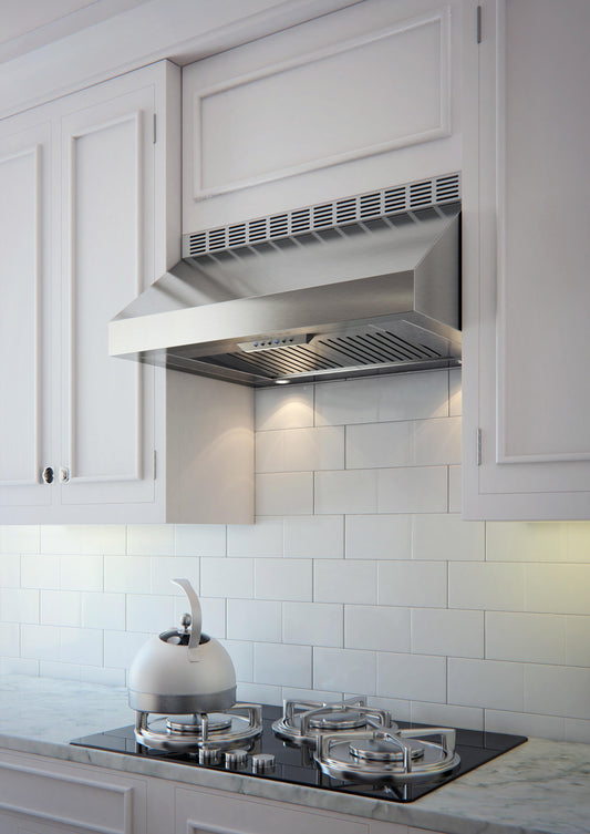 XO APPLIANCE XOT36SC 36" CCC 600/395 CFM Italian Made Pro Hood Range Hood in Stainless Steel - XOT36SC