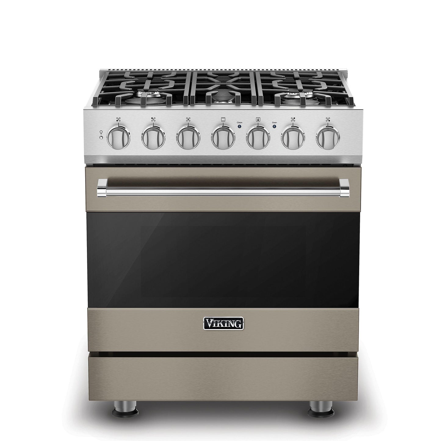 VIKING 30" Self-Cleaning Dual Fuel Range Viking 3 Series Gray - RVDR33025BNALP
