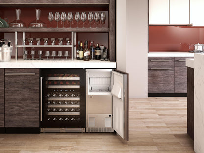 XO APPLIANCE XOUIM1565O 15" Clear Gourmet Ice Maker Panel Ready Custom Panel Ready - XOUIM1565O