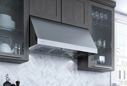 XO APPLIANCE XOT1836SC 36" CCC 600/395 CFM Italian Made Pro Hood Range Hood in Stainless Steel - XOT1836SC