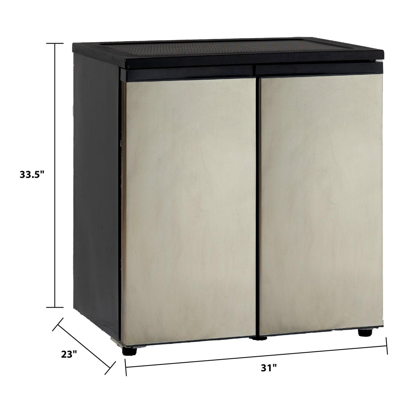 AVANTI Avanti 5.5 cu. ft. Compact Refrigerator in Stainless Steel - RMS551SS