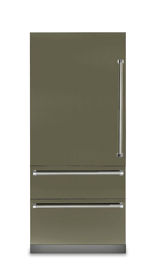 VIKING 7 Series Refrigerator Door Panel STAINLESS STEEL OR COLOR DOOR PANEL Gray - VIBDP36LMA