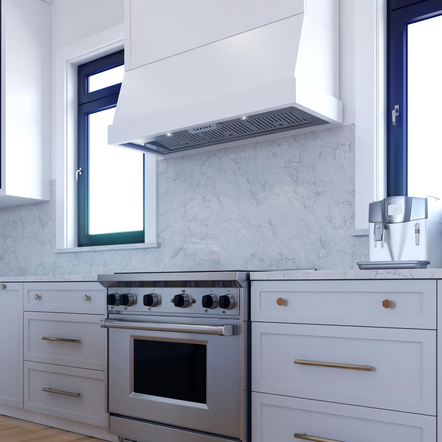 XO APPLIANCE XOI45KSE 45" 1000 CFM Pro Insert For Custom Built Hood Italian Made in Stainless Steel - XOI45KSE