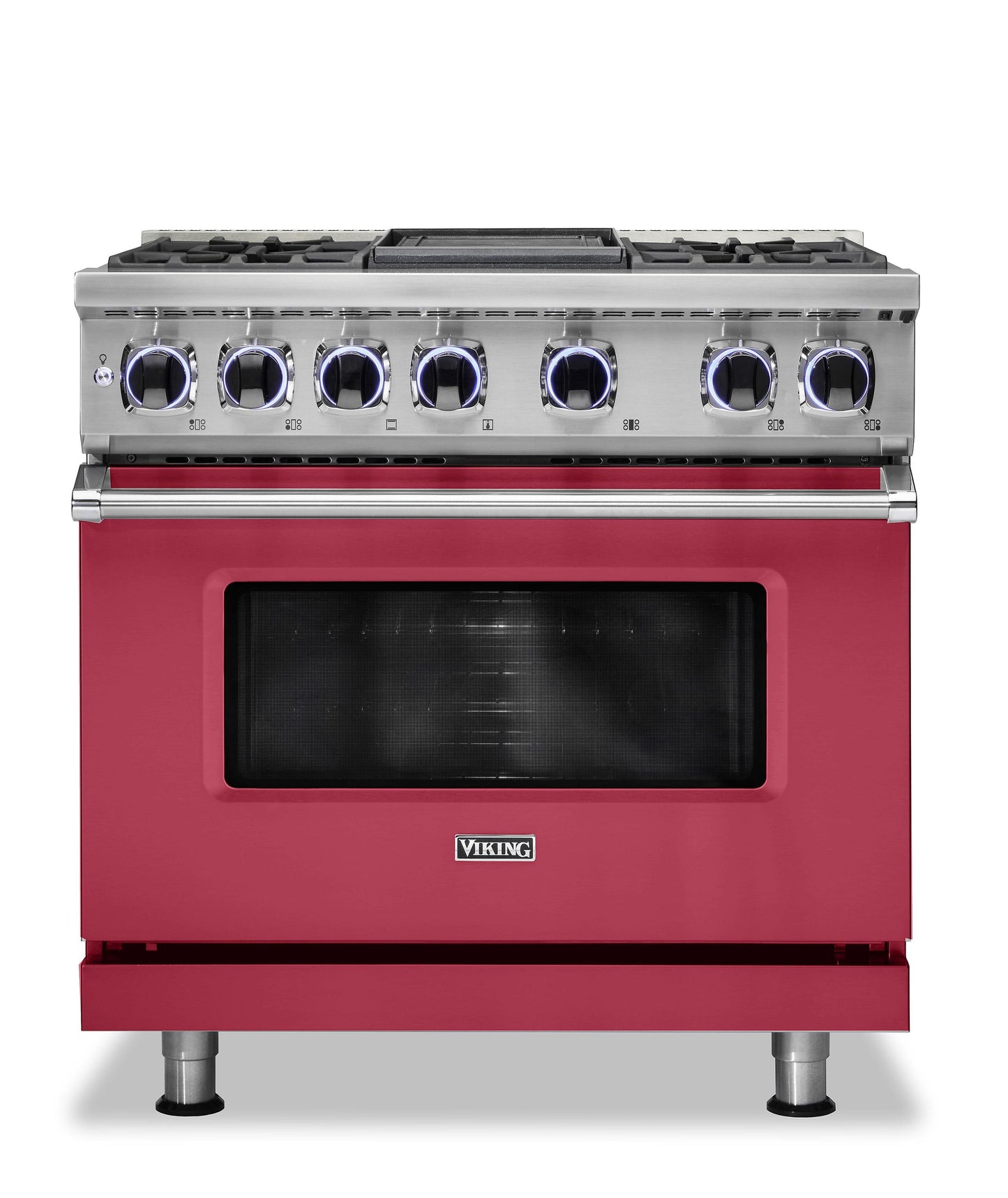VIKING 36" Dual Fuel Range - VDR7362 Viking 7 Series Red - VDR73624GVA