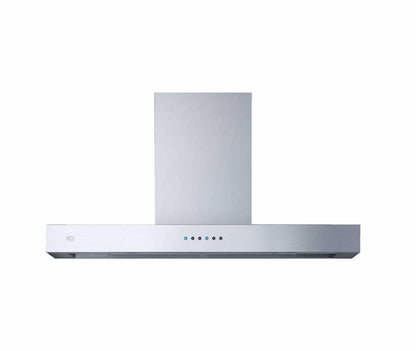 XO APPLIANCE XOR24SC 24" CCC 600/395 CFM Sleek Contemporary Italian Made Wall Mount Hood in Stainless Steel - XOR24SC