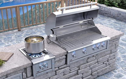 XO APPLIANCE XOGPOWER60KN 16" Power Side Burner 60,000 BTU NG in Stainless Steel - XOGPOWER60KN
