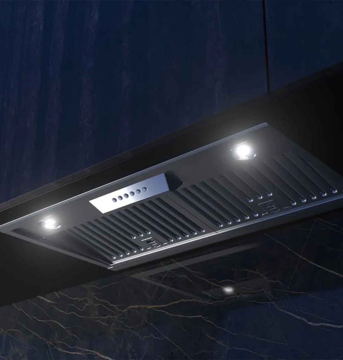 XO APPLIANCE XOI45SC 45" W 18" D 600/395 CFM in Stainless Steel insert in Stainless Steel - XOI45SC