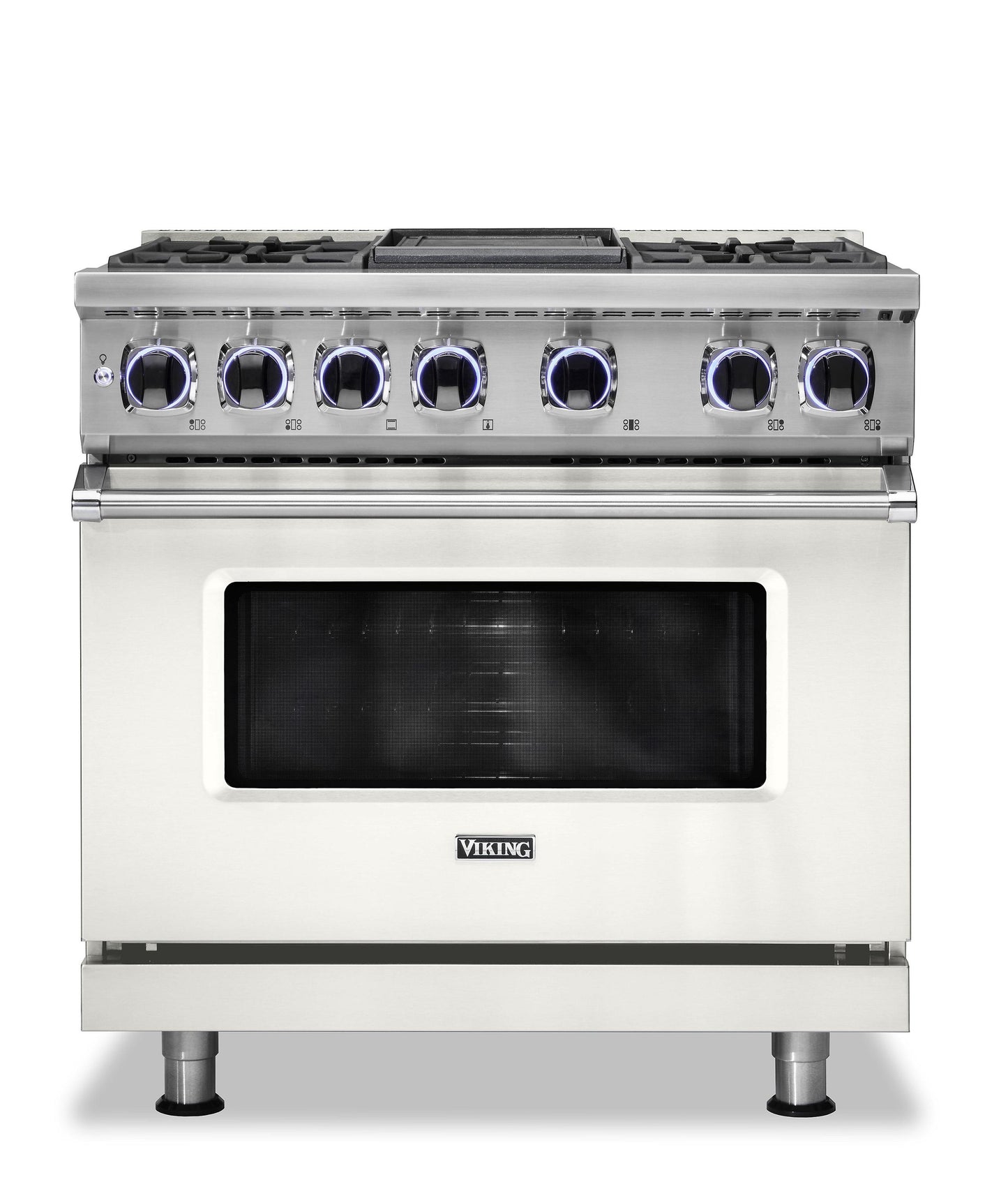 VIKING 36" Dual Fuel Range - VDR7362 Viking 7 Series White - VDR73624GPWLP
