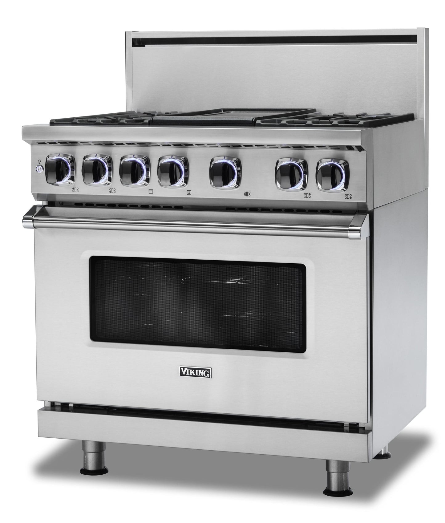 VIKING 36" Dual Fuel Range - VDR7362 Viking 7 Series Red - VDR73624GVA