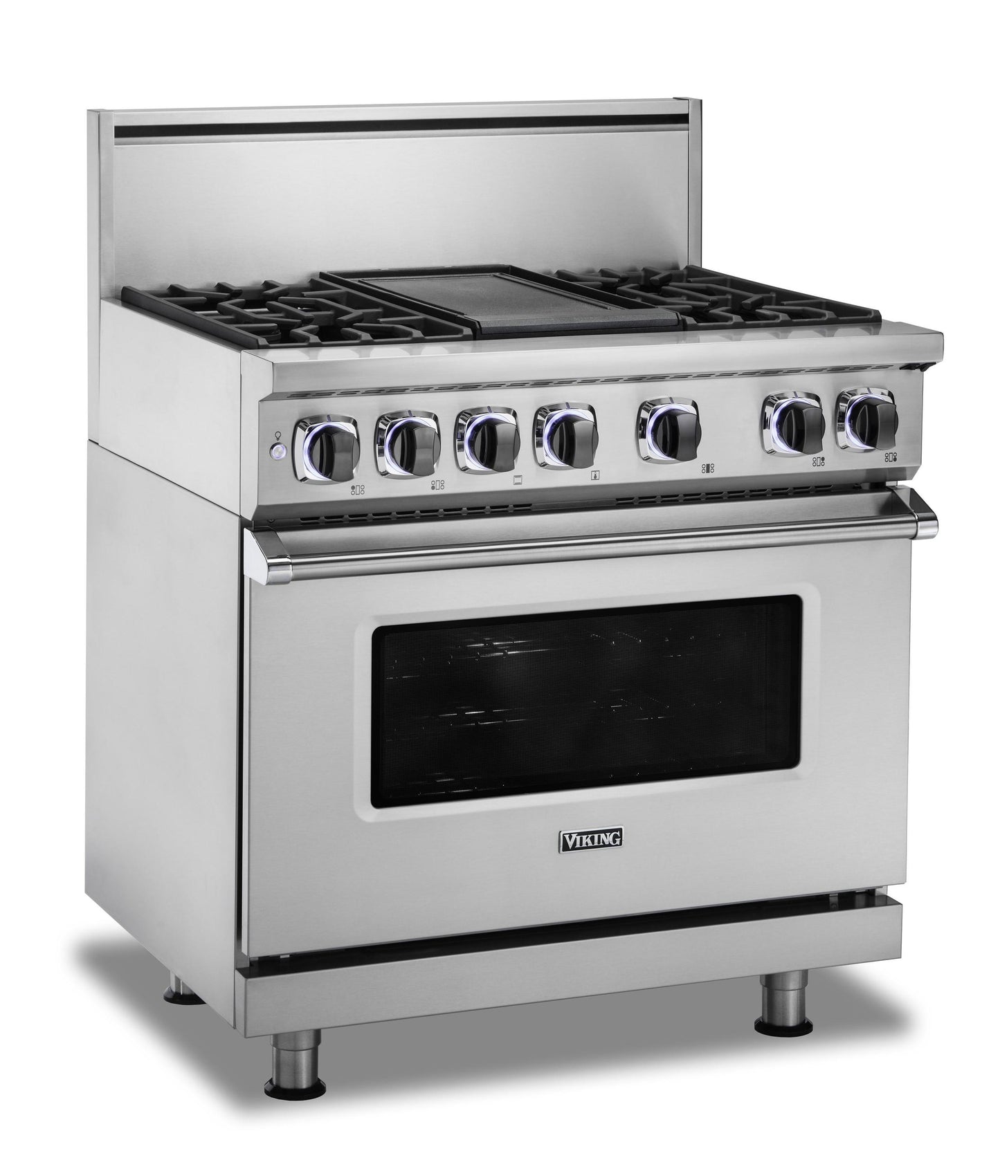VIKING 36" Dual Fuel Range - VDR7362 Viking 7 Series in Stainless Steel - VDR73624GSS