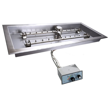 36″ Rectangle Manual Spark Ignition Kit - TOR-FPPK36X14-H-FLEX-NG