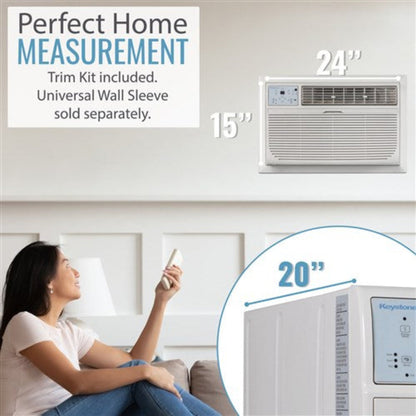 Keystone - 10, 000 BTU Through the Wall Heat/Cool, R32 -  KSTAT10-2HD