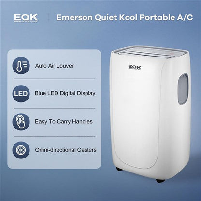 Emerson Quiet - 8000 BTU Portable Air Conditioner with Wifi Controls | EAPC8RSC1