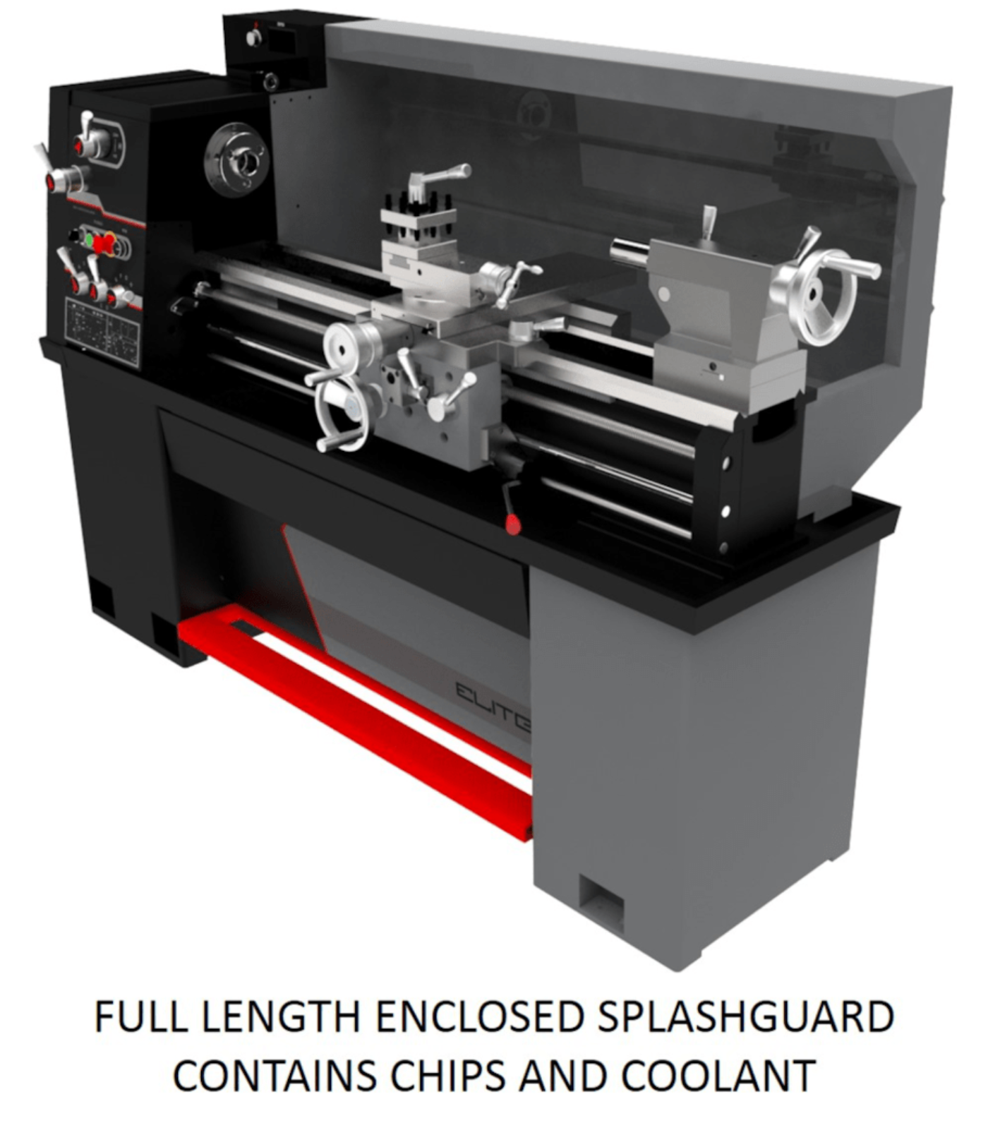 JET Elite Lathe E-1440VS with ACU-RITE 203 DRO with Taper Attachment - JT9-892454